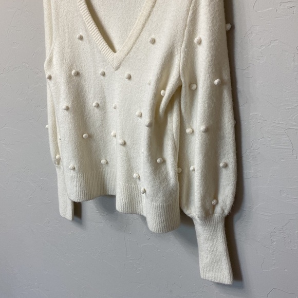 Madewell dashwood bobbie cream sweater size medium. - Picture 8 of 9